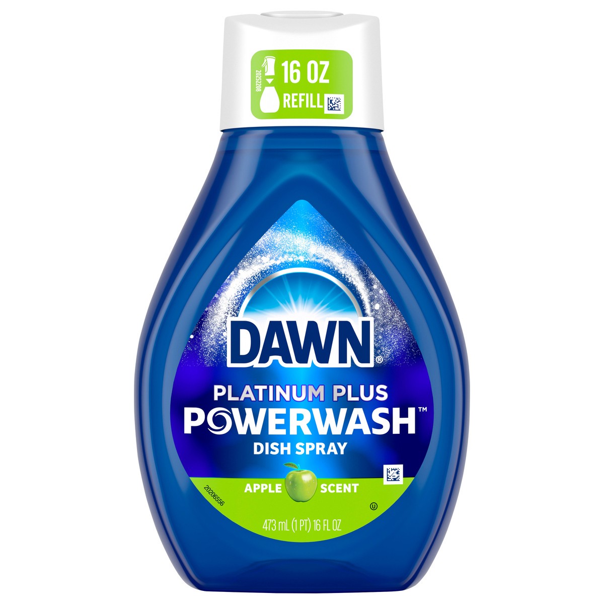 slide 1 of 3, Dawn Powerwash Apple Dish Spray, Liquid Dish Soap Starter Kit, 16 Fl Oz, 16 fl oz