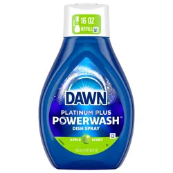 Dawn Powerwash Spray, Dish Soap, Dishwashing Liquid, Apple, 1 Refill, 16 Fl Oz