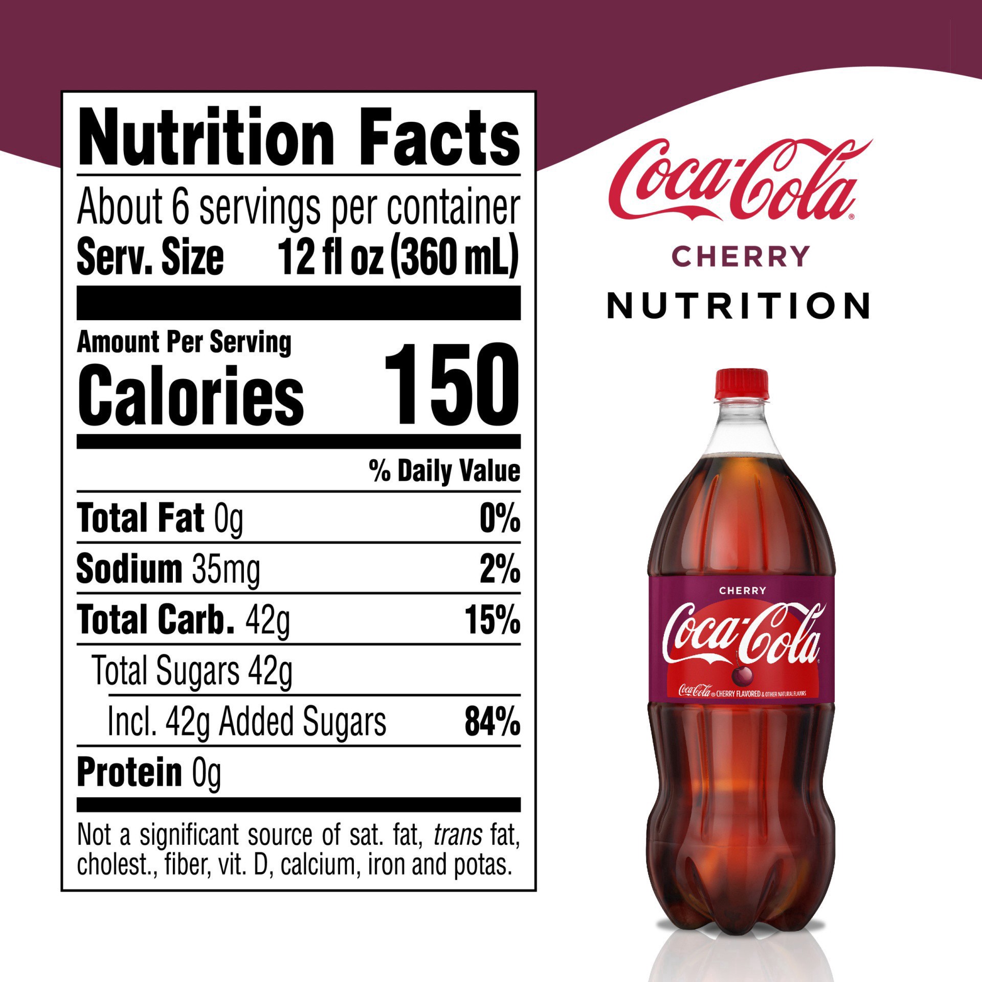 slide 7 of 14, Coca-Cola Cherry Cola - 2 liter, 2 liter