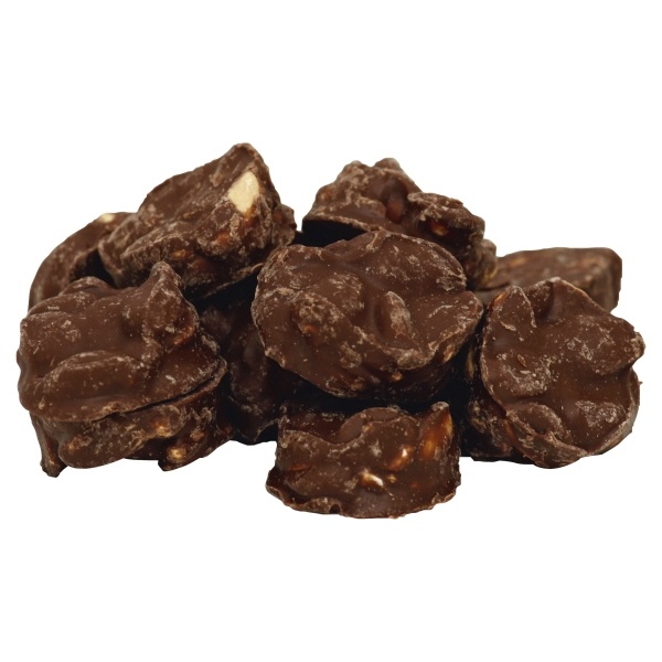 slide 1 of 1, Sun Harvest Milk Chocolate Peanut Clusters, per lb