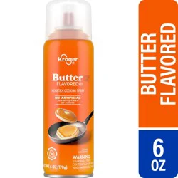 Kroger Nonstick Butter Flavored Cooking Spray