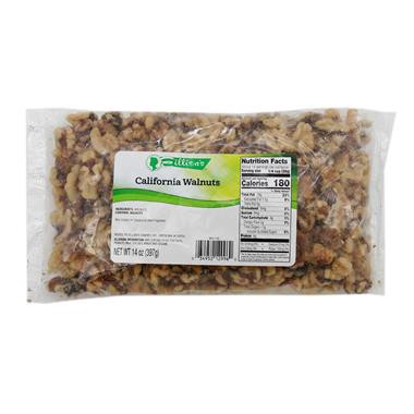 slide 1 of 1, Eillien's California Walnuts - 14 oz, 14 oz