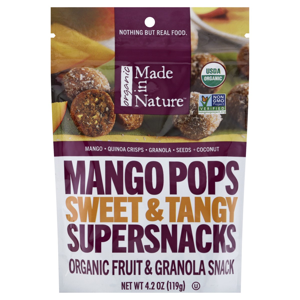 slide 2 of 9, Made in Nature Mango Pops 4.2 oz, 4.2 oz