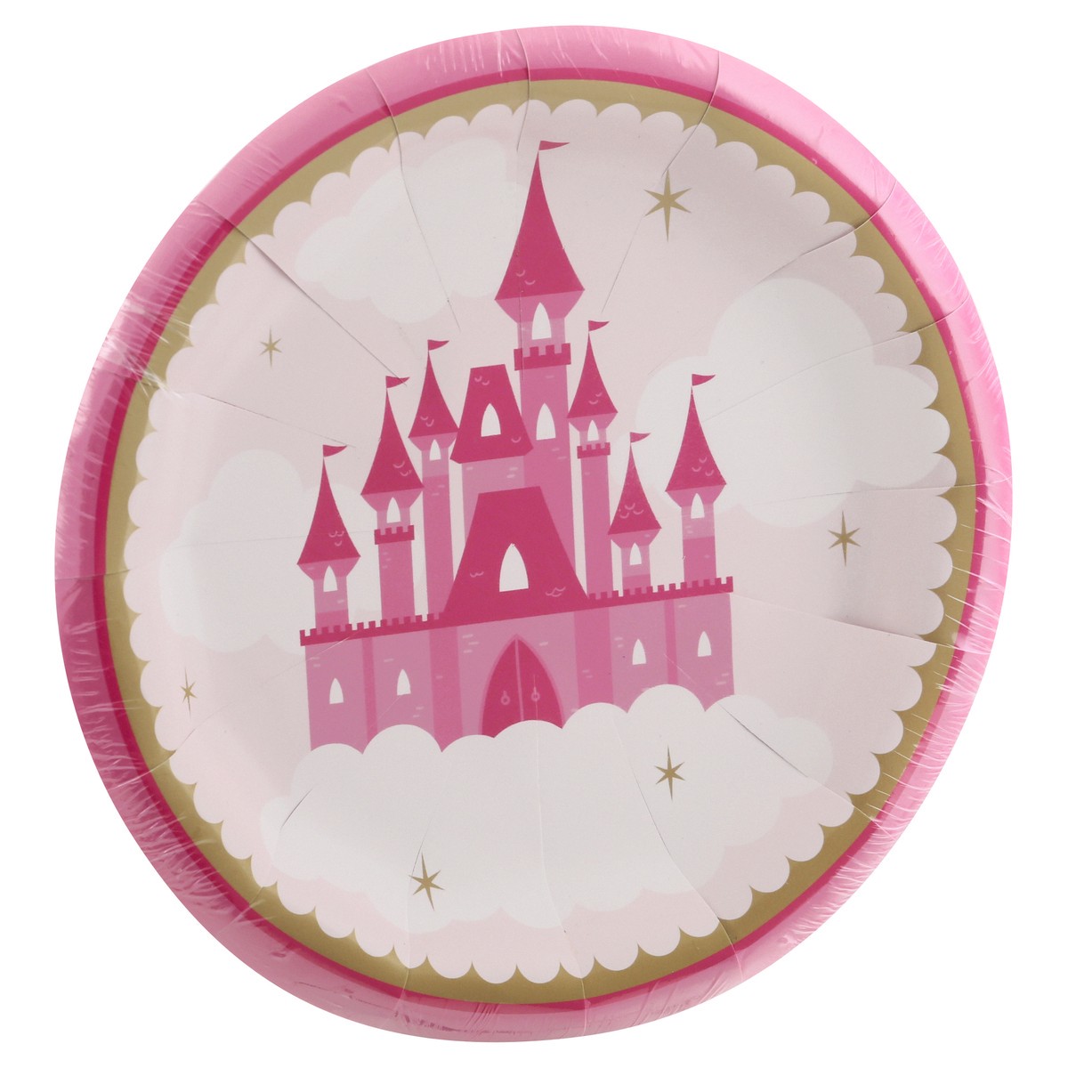 slide 6 of 11, Creative Converting Princess 7 Inch Round Plate, 8 ct