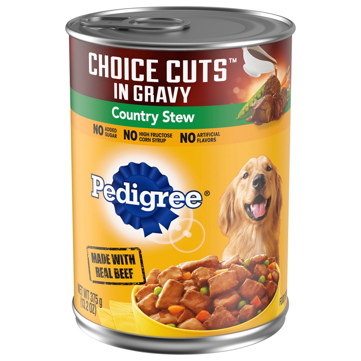 slide 1 of 5, Pedigree Choice Cuts in Gravy Country Stew Dog Food 13.2 oz, 13.2 oz