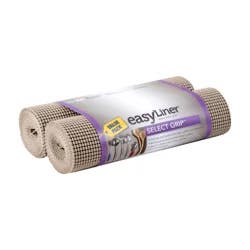 DUCK Select Grip Easy Liner Brand Shelf Liner, Brownstone, 12" x 10'