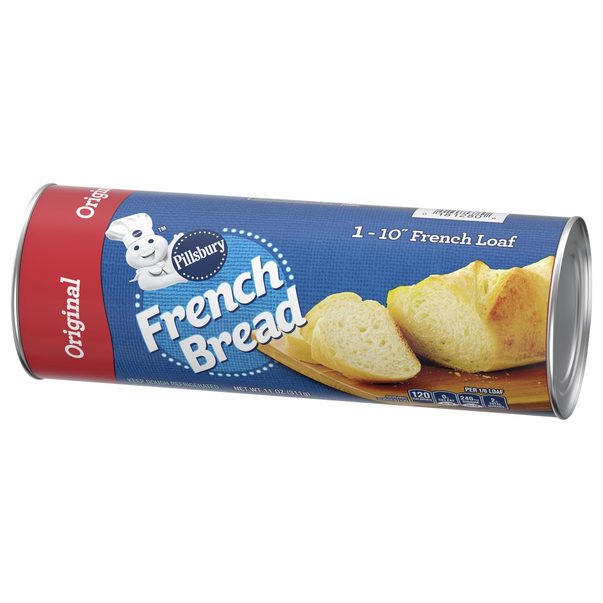 slide 5 of 14, Pillsbury Original French Bread Dough, 11 oz