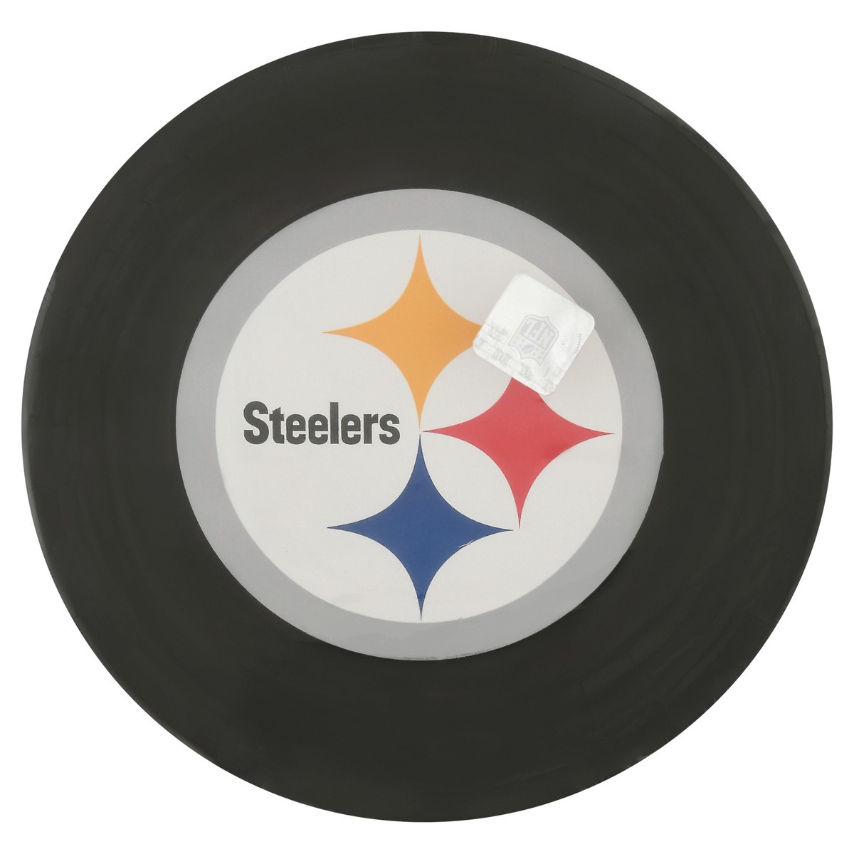 slide 7 of 12, Nfl Plates, Sturdy Style, Pittsburgh Steelers, 8 ct
