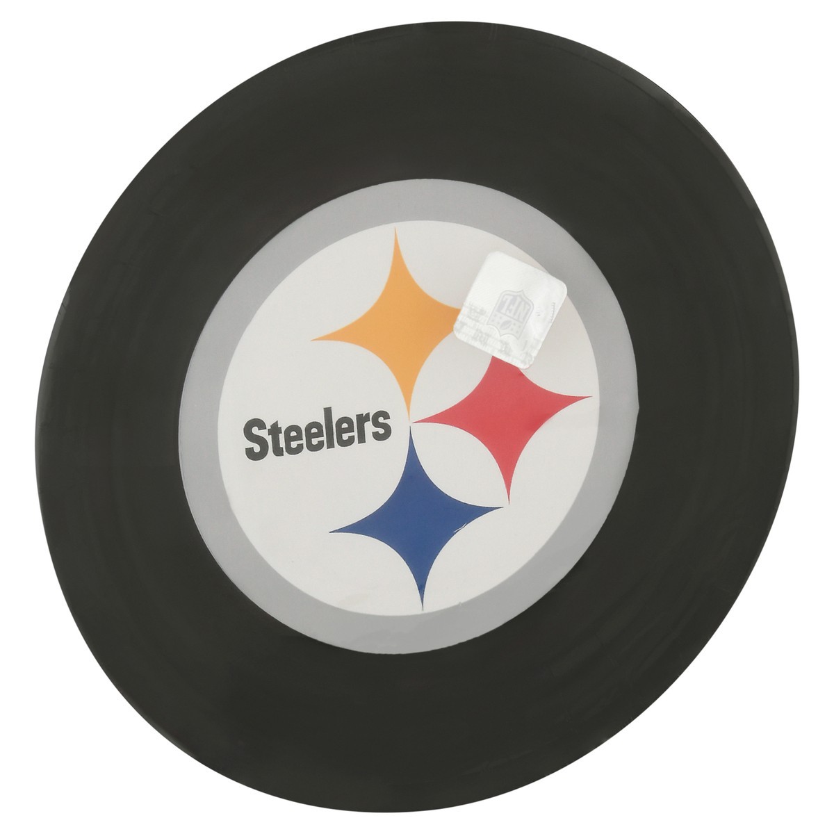 slide 10 of 12, Nfl Plates, Sturdy Style, Pittsburgh Steelers, 8 ct