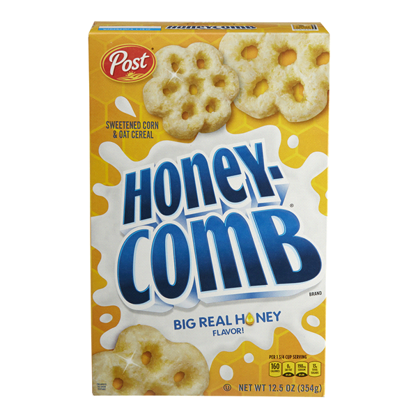 slide 1 of 1, Post Honeycomb Cereal, 12.5 oz