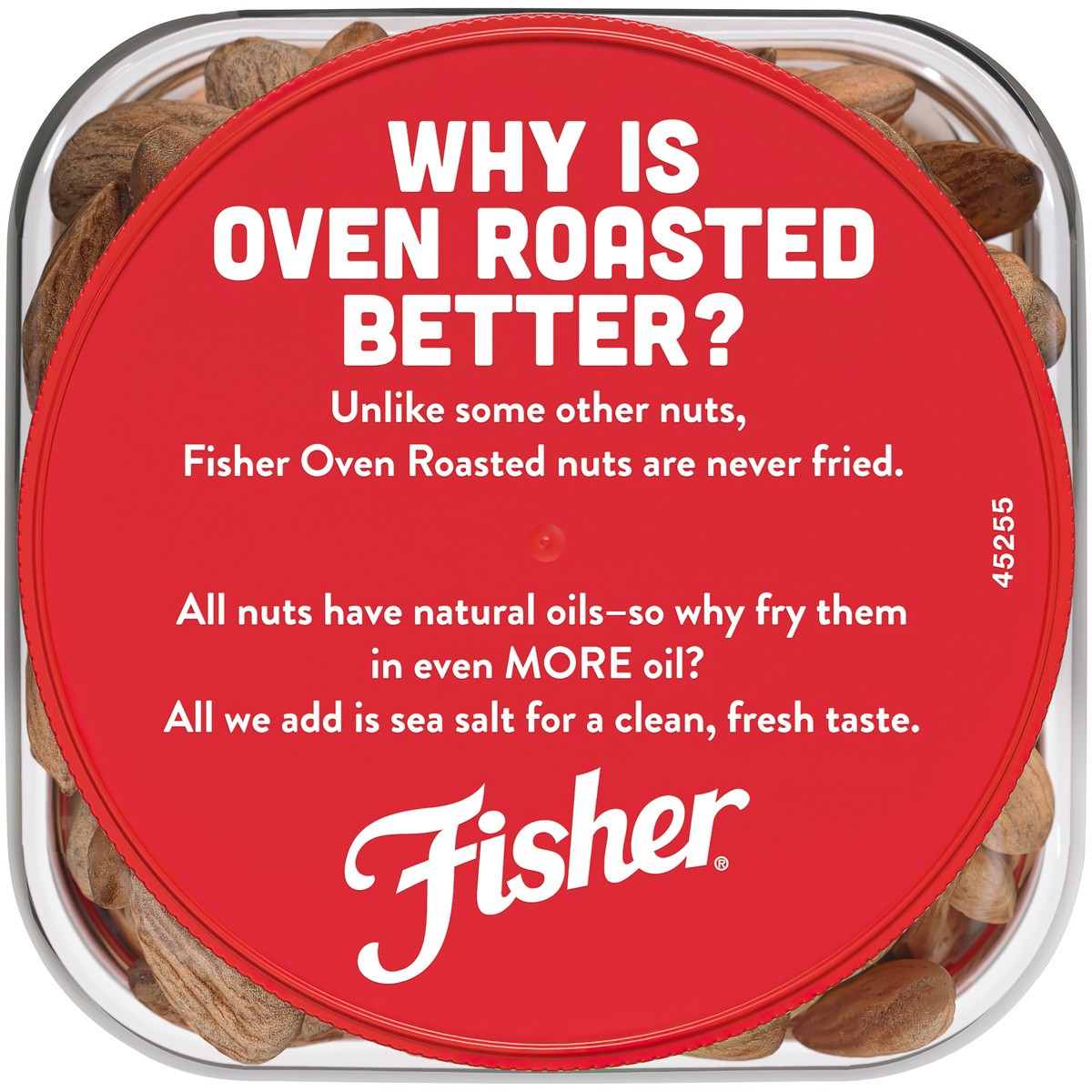 slide 9 of 9, Fisher Oven Roasted Almonds, 24 oz