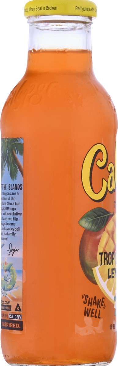 slide 3 of 13, Calypso Lemonade, Tropical Mango- 16 oz, 16 oz