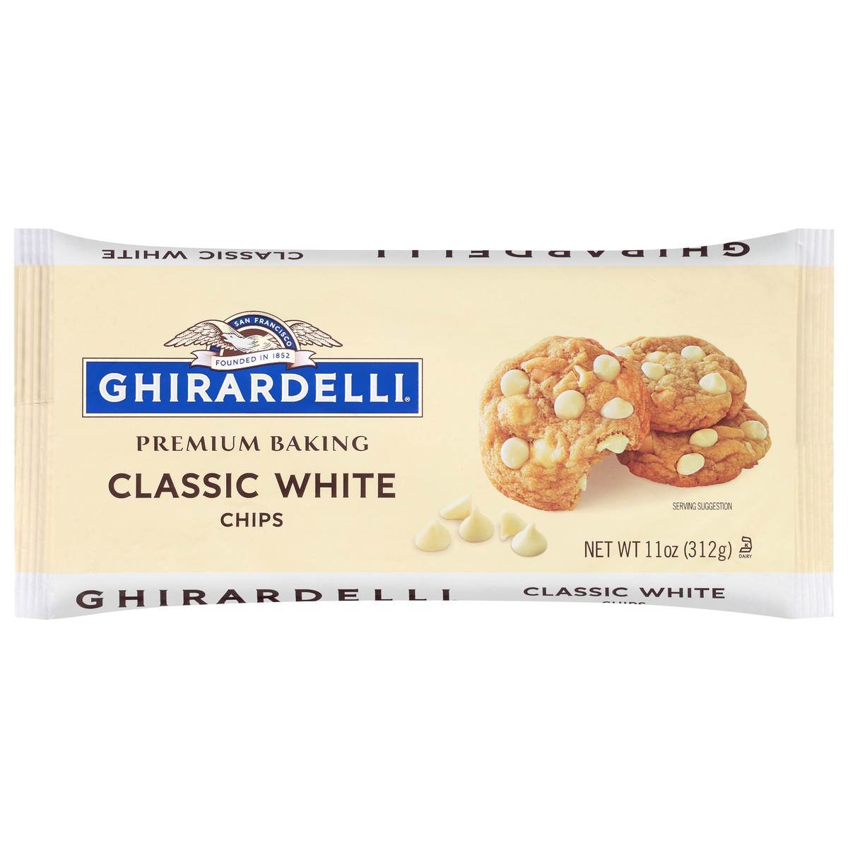 slide 1 of 9, Ghirardelli Classic White Chips 11 oz, 11 oz