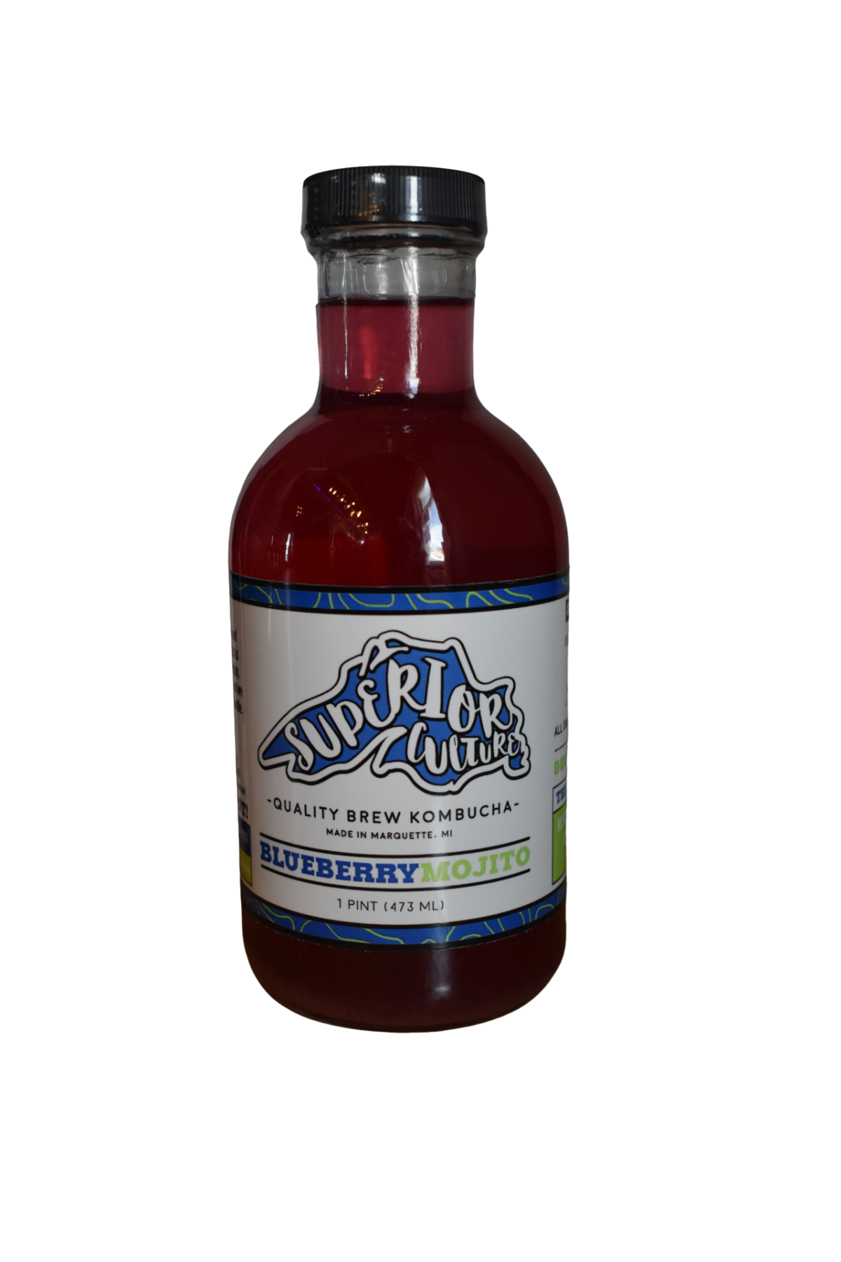 slide 1 of 1, Superior Snacks Culture Lemon Ginger Kombucha - 16 oz, 16 oz