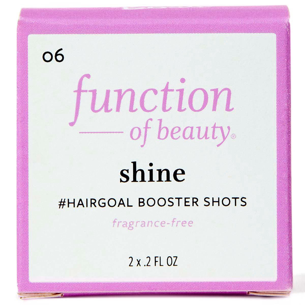 slide 1 of 1, Function Of Beauty Shine Hair Goal Booster Shots, 2 ct