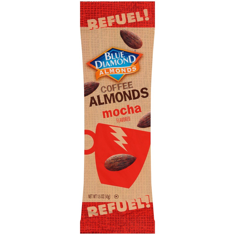 slide 1 of 6, Blue Diamond Almonds Roasted Coffee, 1.5 oz