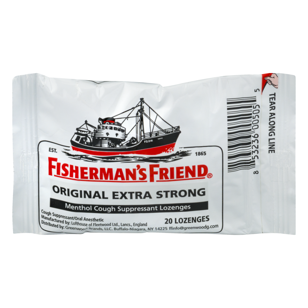 slide 1 of 1, Fisherman's Friend Throat Drop, 20 ct