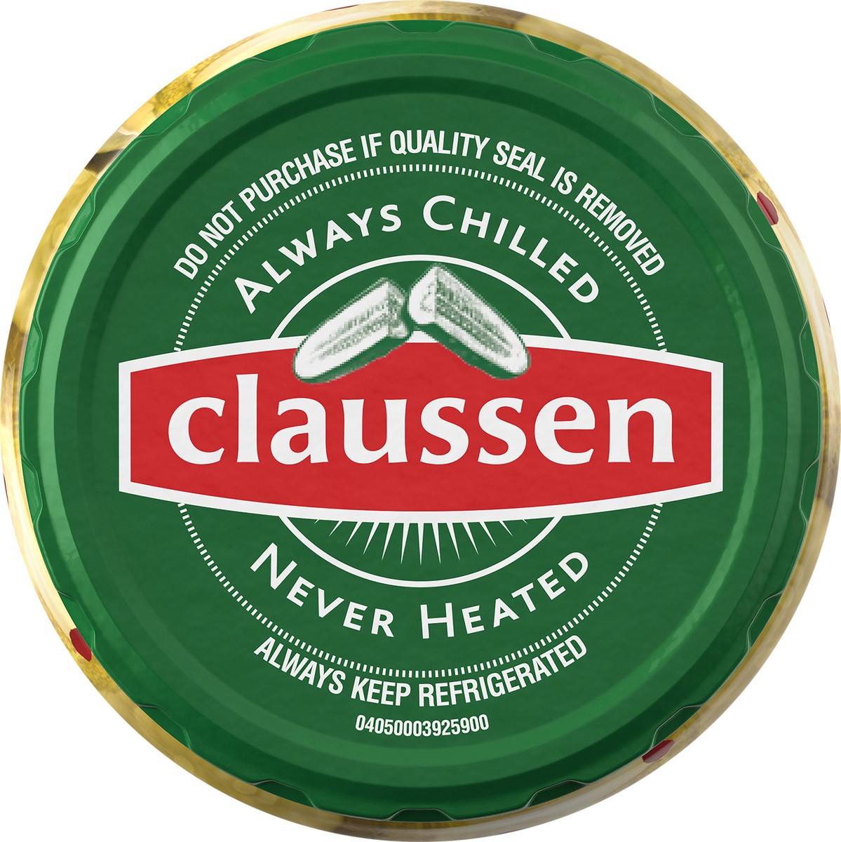 slide 9 of 9, Claussen Hot & Spicy Pickle Chips, 24 fl. oz. Jar, 24 fl oz