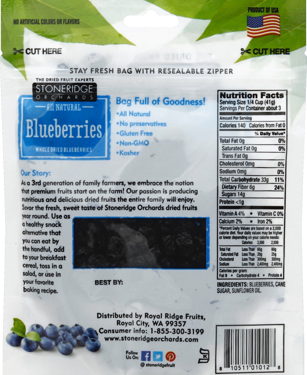 slide 6 of 6, Stoneridge Orchards Blueberries 4 oz, 4 oz