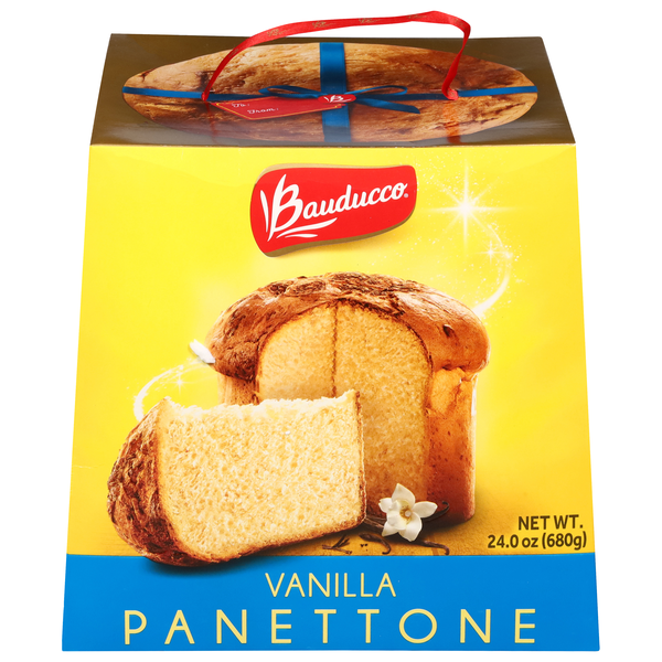 slide 1 of 1, Bauducco Vanilla Panettone, 24 oz