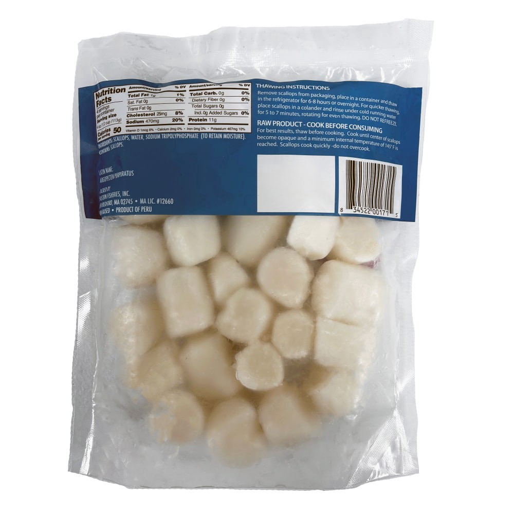 slide 2 of 2, Eastern Seas Scallops, 16 oz