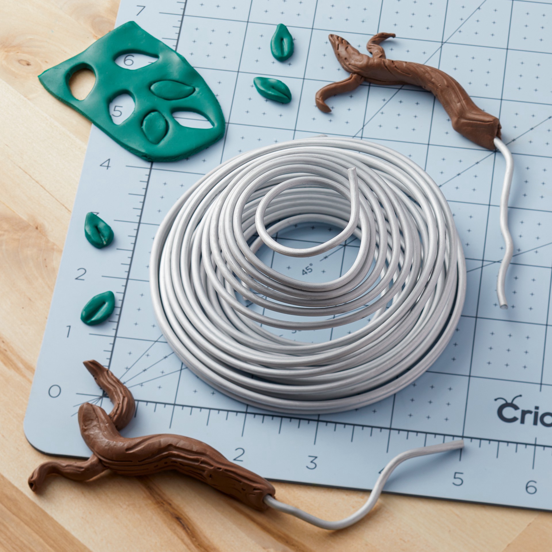 slide 3 of 8, 0.13" X 20ft. Premium Sculpting & Armature Wire By Craft Smart, 0.13 in x 20 ft