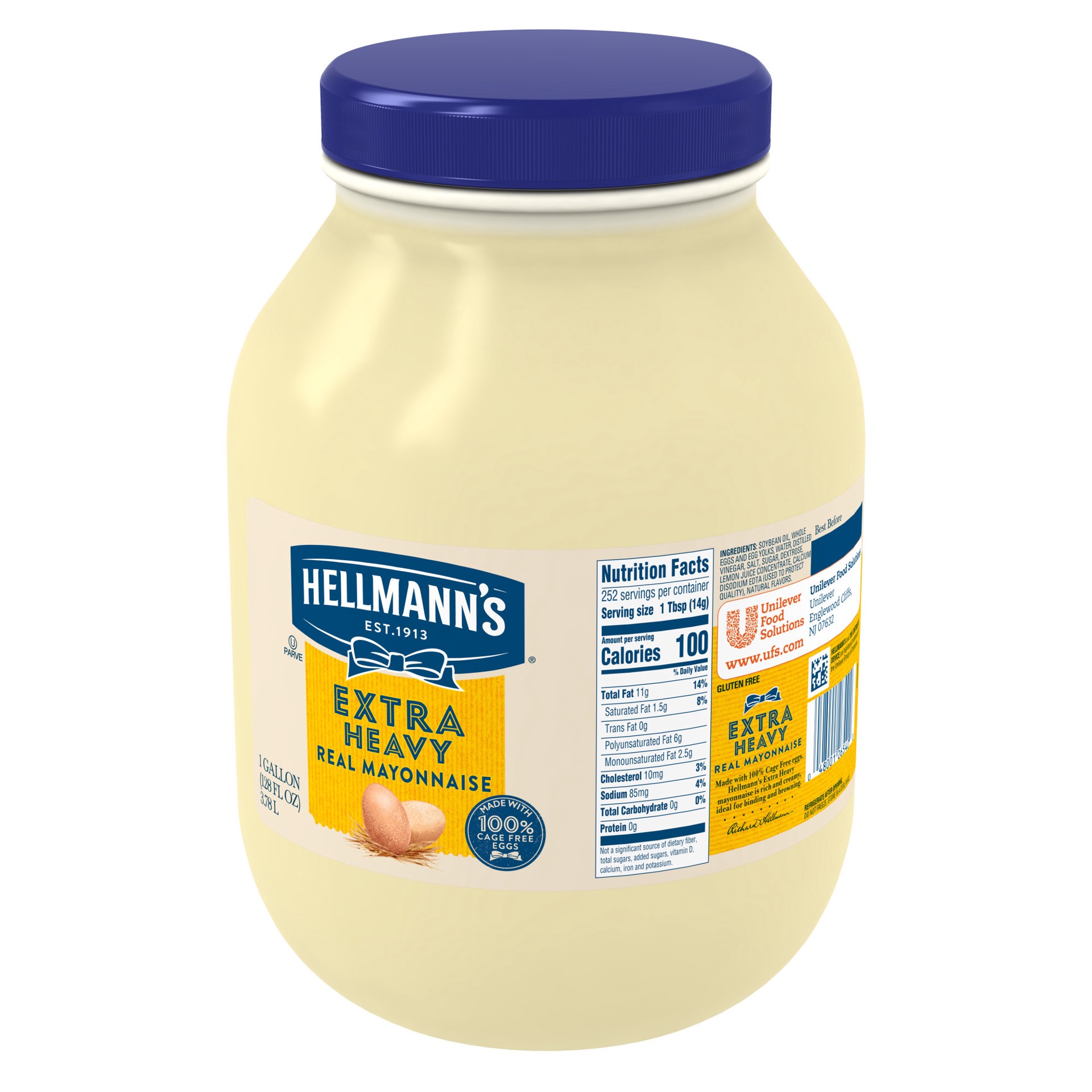 slide 2 of 4, Hellmann's Spread & Dressing Exta Heavy Mayonnaise 1 GA, 1 gal