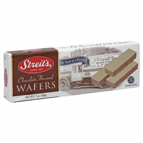 slide 1 of 1, Streit's Chocolate Wafers, 7 oz