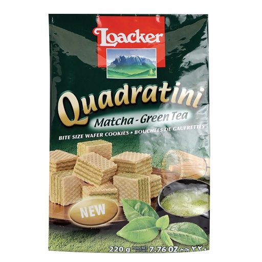 slide 1 of 1, Loacker Waffer Matcha, 7.76 oz