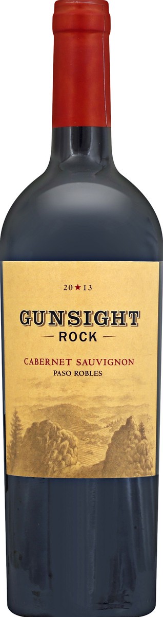 slide 2 of 2, Gunsight Rock Cab, 750 ml