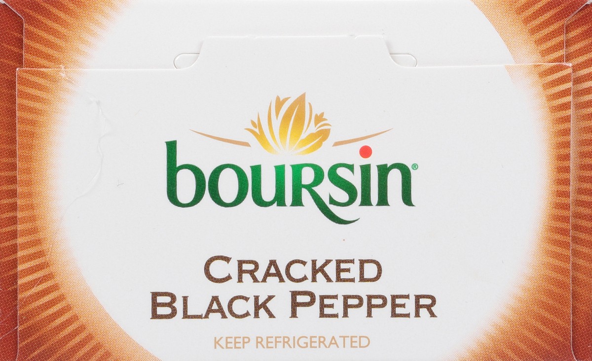 slide 9 of 9, Boursin Cracked Black Pepper Gournay Cheese 5.2 oz Box, 5.2 oz