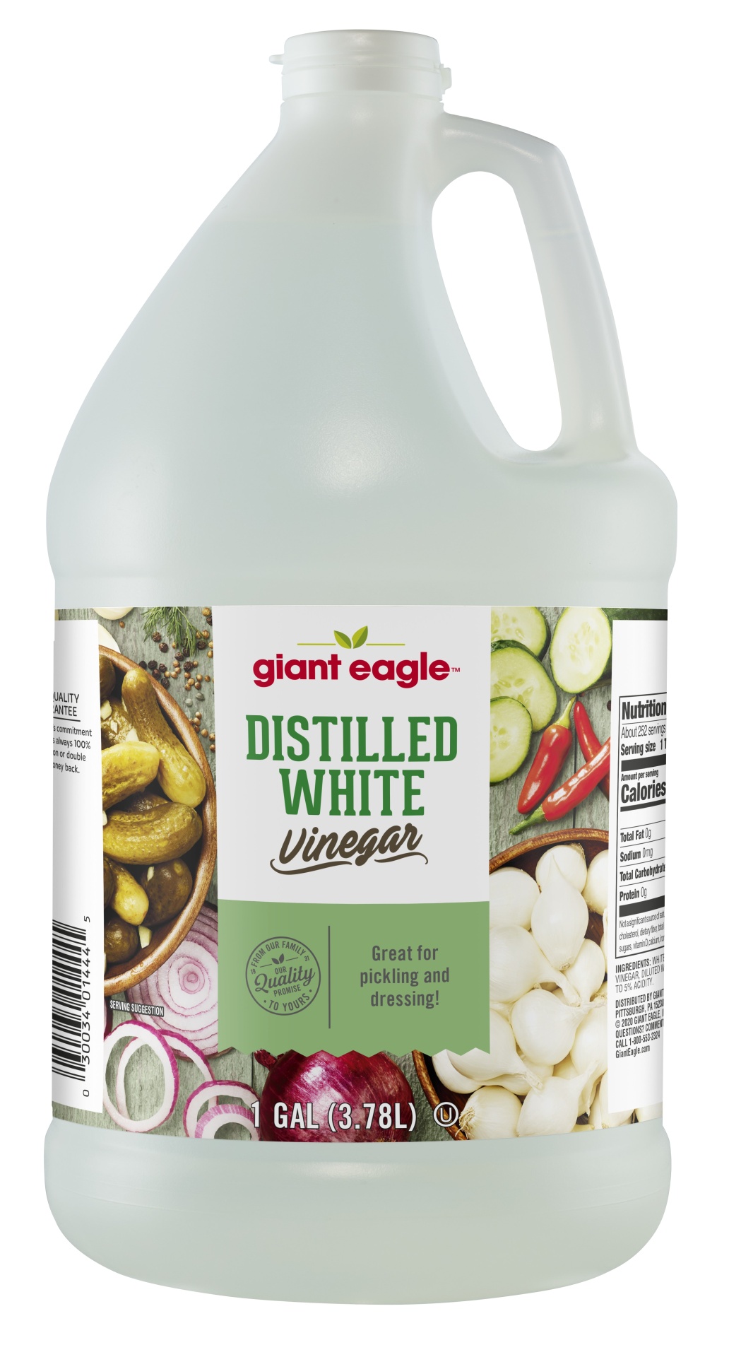 Giant Eagle Distilled White Vinegar 128 oz Shipt