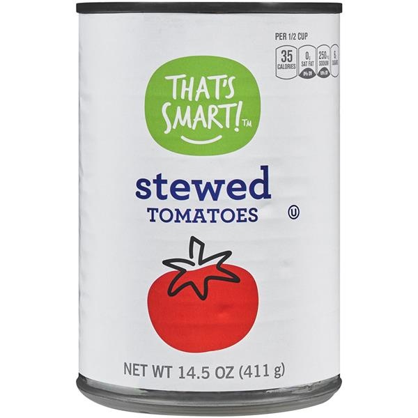 slide 1 of 1, That's Smart! Stewed Tomatoes, 14.5 oz