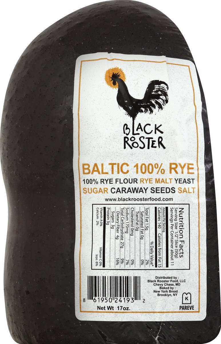 slide 5 of 5, Black Rooster 100% Rye, Baltic, 17 oz