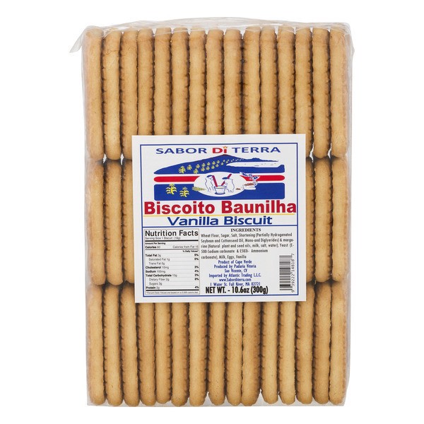 slide 1 of 1, Sabor Di Terra Vanilla Biscuit Cookies, 10.6 oz