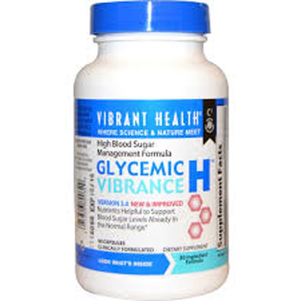 slide 1 of 1, Vibrant Health Glycemic Vibrance Capsules, 90 ct