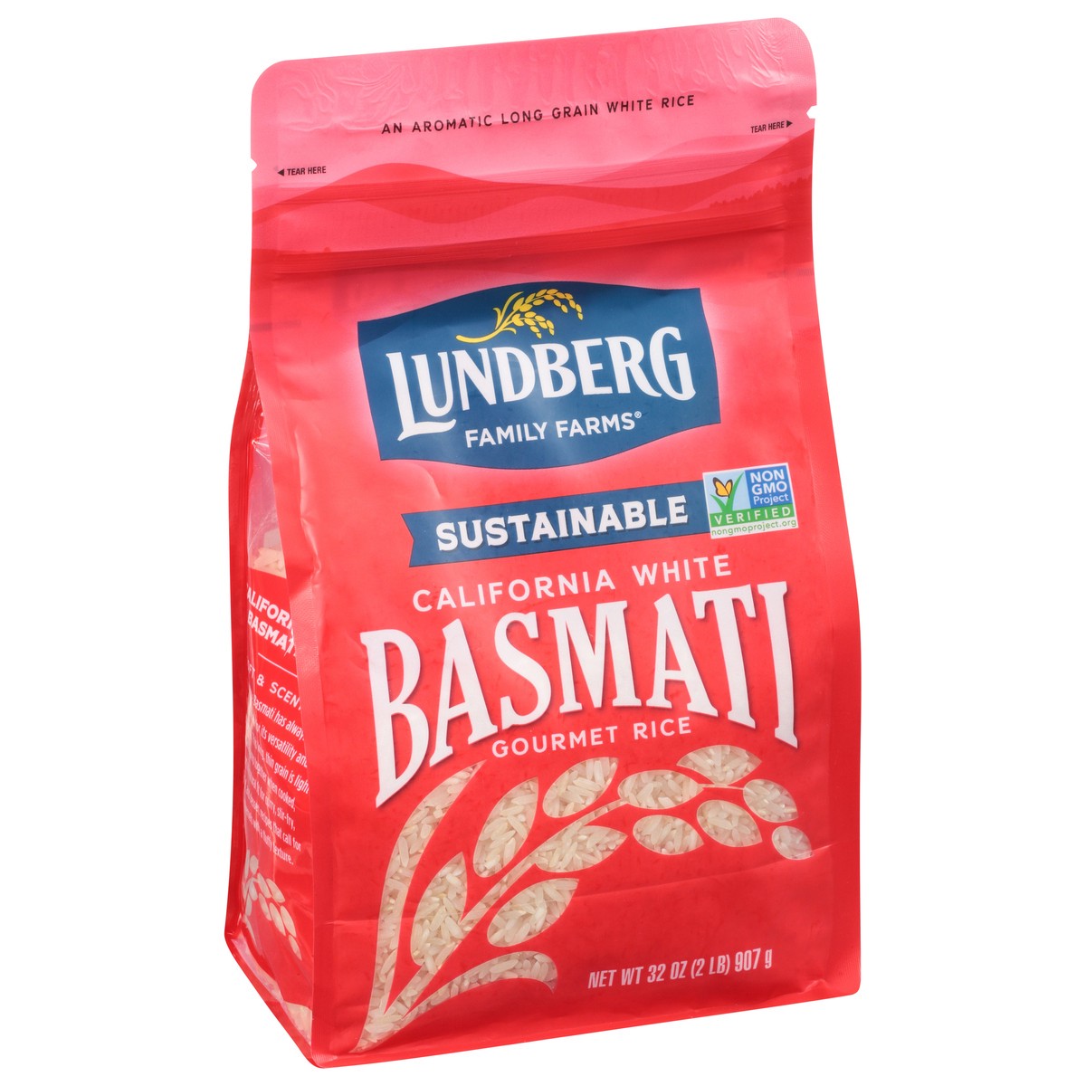 slide 2 of 9, Lundberg Family Farms California White Basmati Gourmet Rice 32 oz, 32 oz