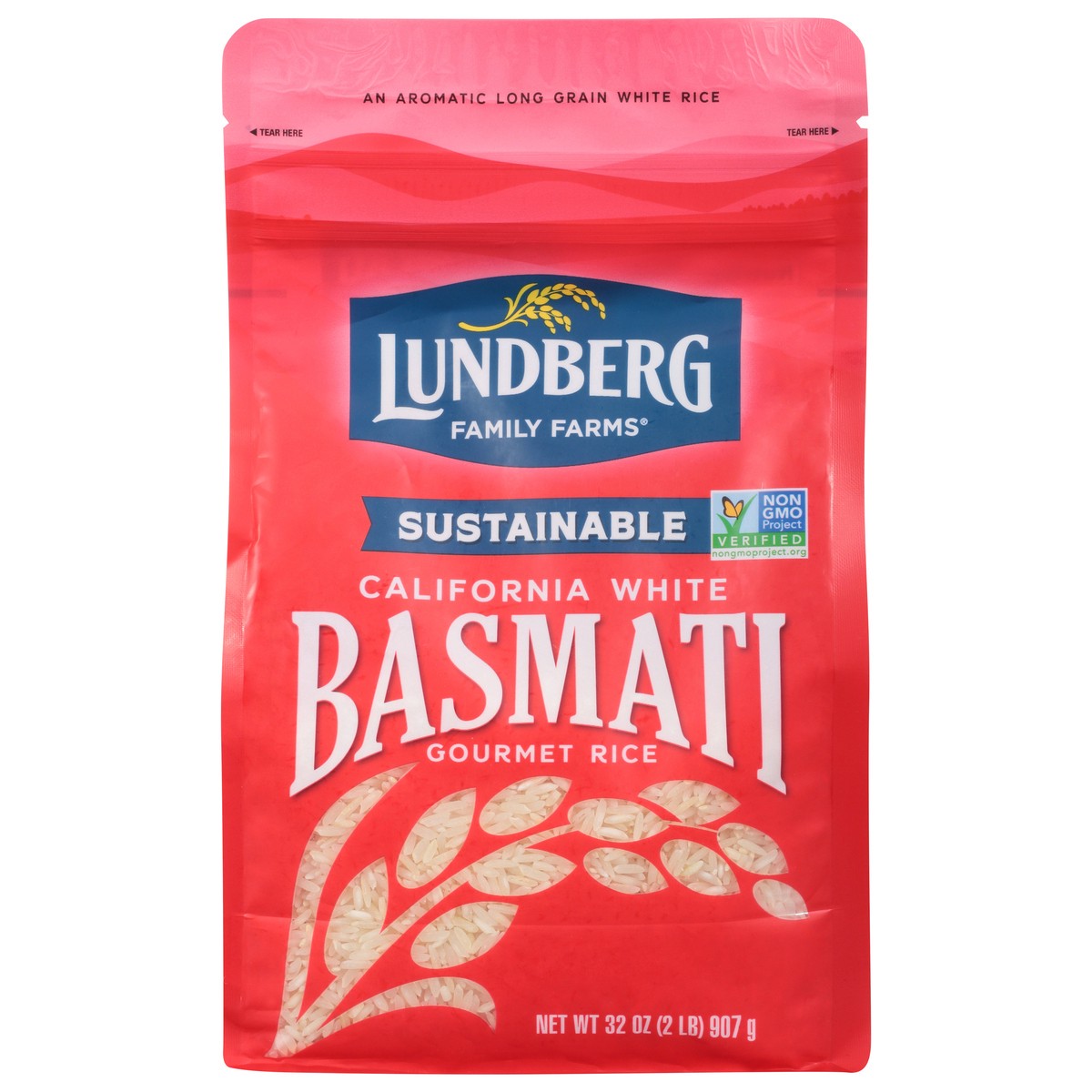 slide 1 of 9, Lundberg Family Farms California White Basmati Gourmet Rice 32 oz, 32 oz