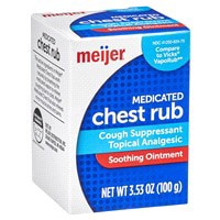 slide 3 of 29, Meijer Medicated Chest Rub, 3.53 oz