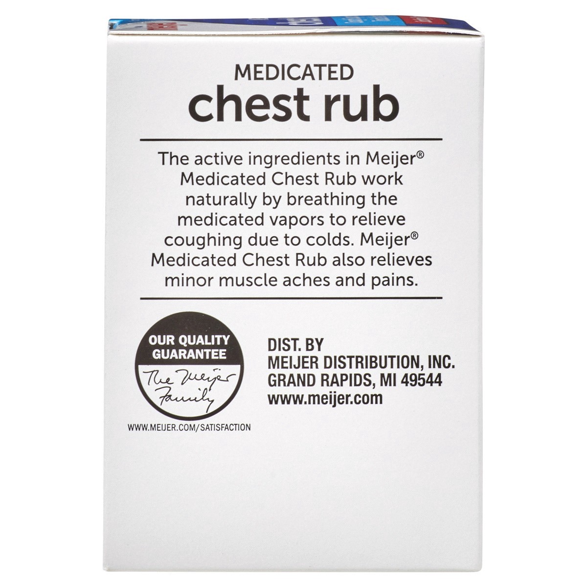 slide 13 of 29, Meijer Medicated Chest Rub, 3.53 oz