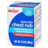 slide 6 of 29, Meijer Medicated Chest Rub, 3.53 oz