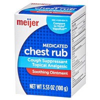 slide 7 of 29, Meijer Medicated Chest Rub, 3.53 oz