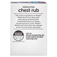 slide 11 of 29, Meijer Medicated Chest Rub, 3.53 oz