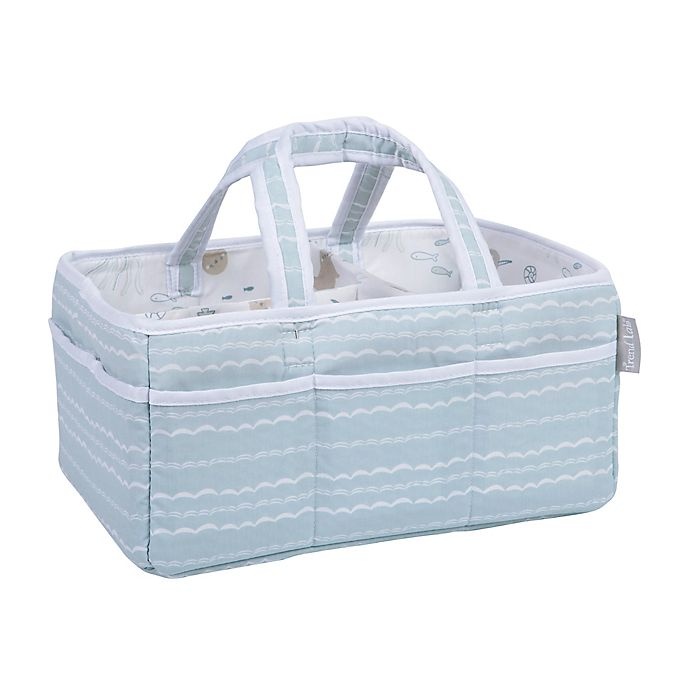 slide 2 of 5, Trend Lab Sea Babies Storage Caddy - Blue/Grey, 1 ct