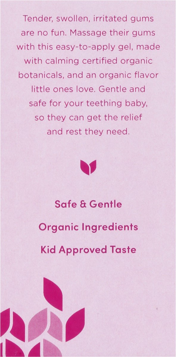 slide 4 of 9, Hyland's Naturals Baby Organic 2+ Months Nighttime Cherry Flavor Soothing Gel 0.53 oz, 1 ct