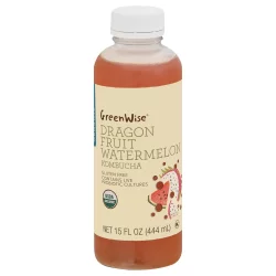 GreenWise Organic Dragon Fruit Watermelon Kombucha - 15 fl oz