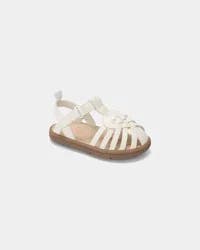 Carters Baby Girl Every Step® First Walker Sandals - White White 3.5
