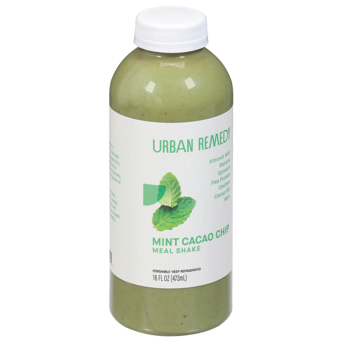 slide 8 of 9, Urban Remedy Organic Mint Cacao Chip Meal Replacement Smoothie - 16 Oz, 16 oz