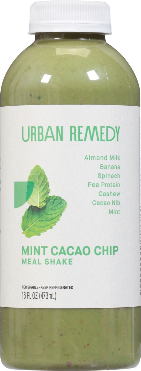 slide 3 of 9, Urban Remedy Organic Mint Cacao Chip Meal Replacement Smoothie - 16 Oz, 16 oz