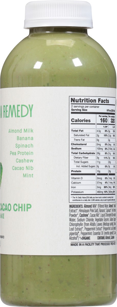slide 2 of 9, Urban Remedy Organic Mint Cacao Chip Meal Replacement Smoothie - 16 Oz, 16 oz